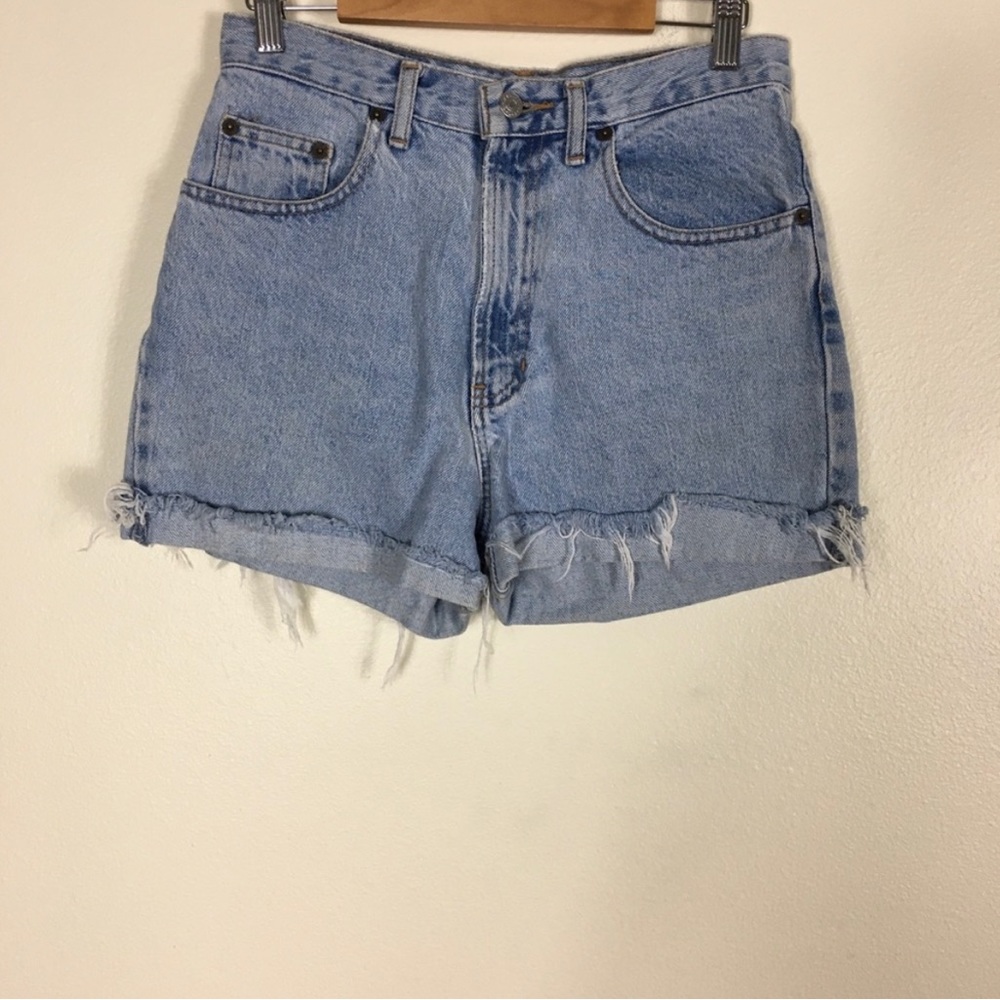 GAP Vintage High Rise Cuffed Cut Off Shorts